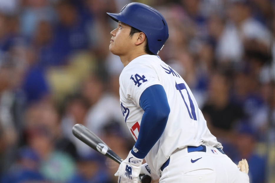 米国も唸らせた大谷の今季の飛距離(C)Getty Images