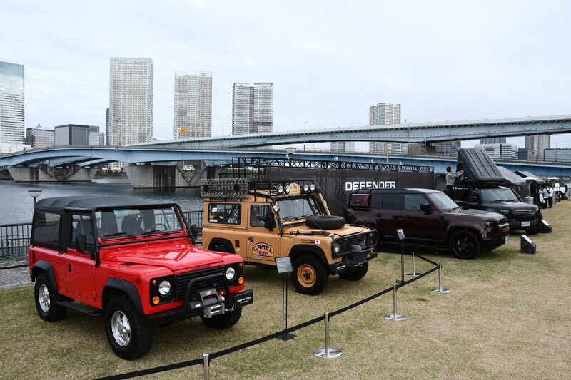 イベント展示車の数々