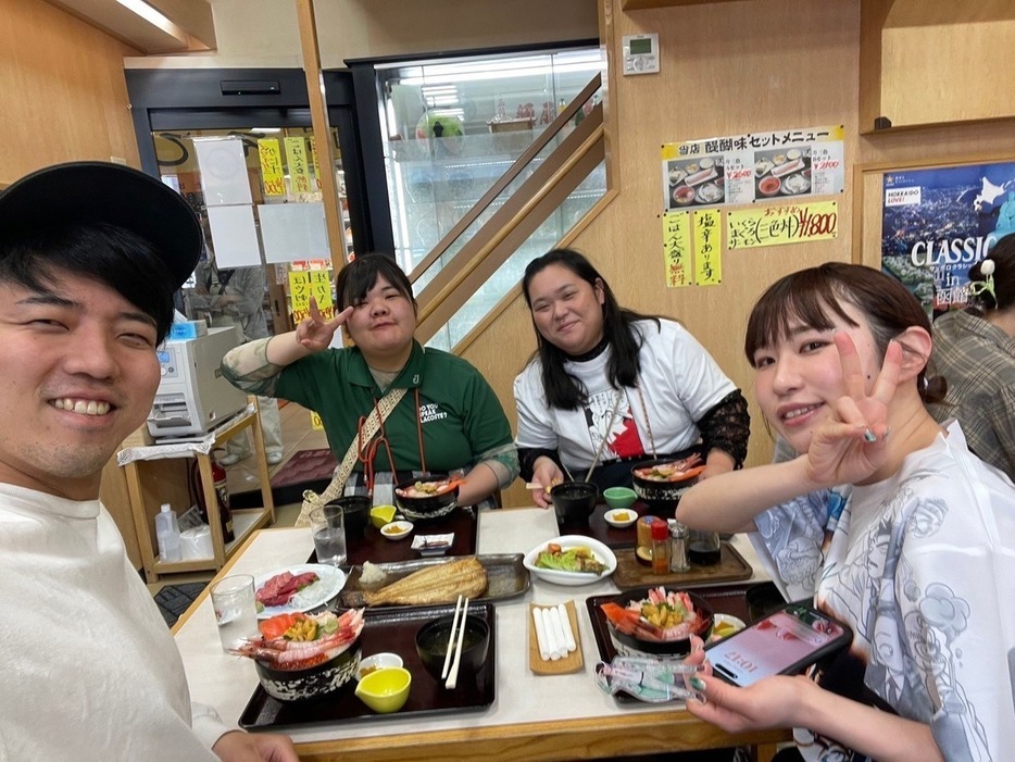 災難が続く前の、夏の思い出。 夏のはじめに田辺さんたちと行った函館旅行