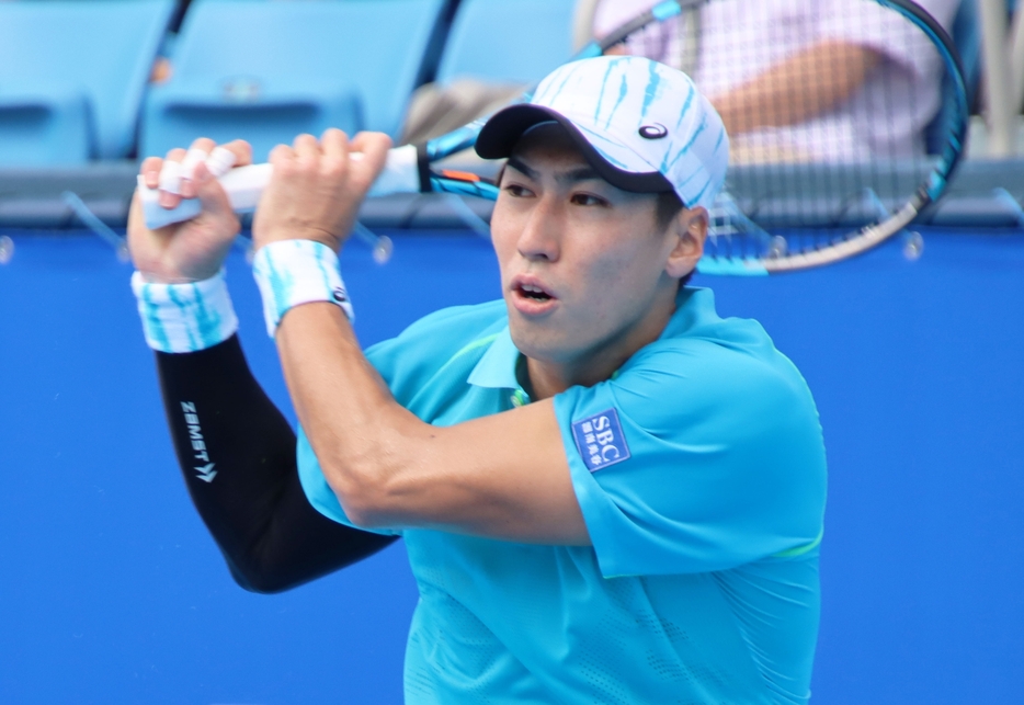 綿貫陽介（ジャパンOP）[画像/tennis365.net]