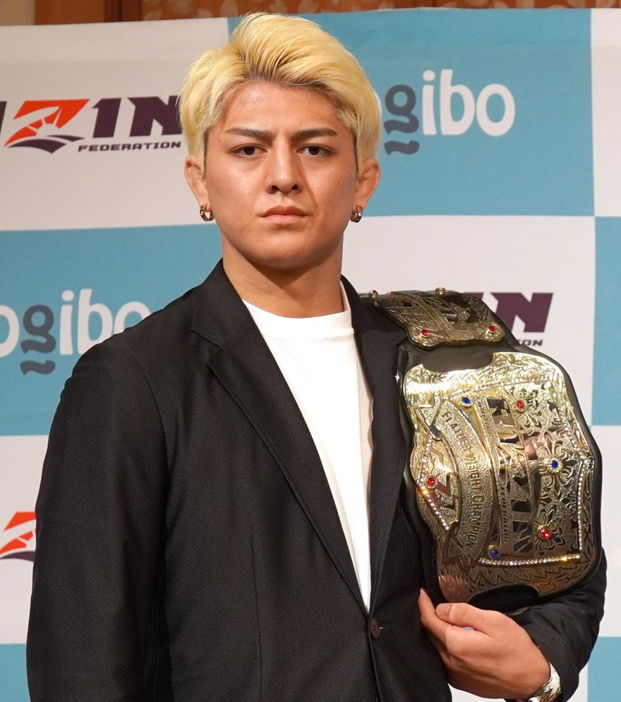 大みそか『yogibo presents RIZIN.49』フェザー級タイトルマッチで挑戦者クレベル・コイケと対戦する鈴木千裕 （C）ORICON NewS inc.