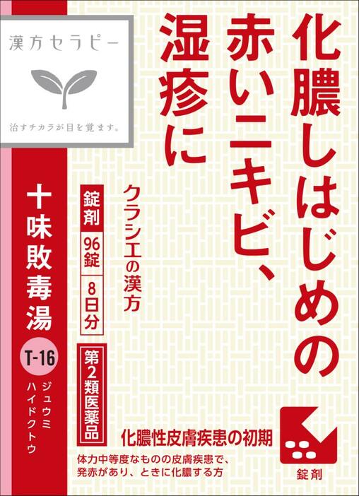 「クラシエ」漢方十味敗毒湯エキス錠