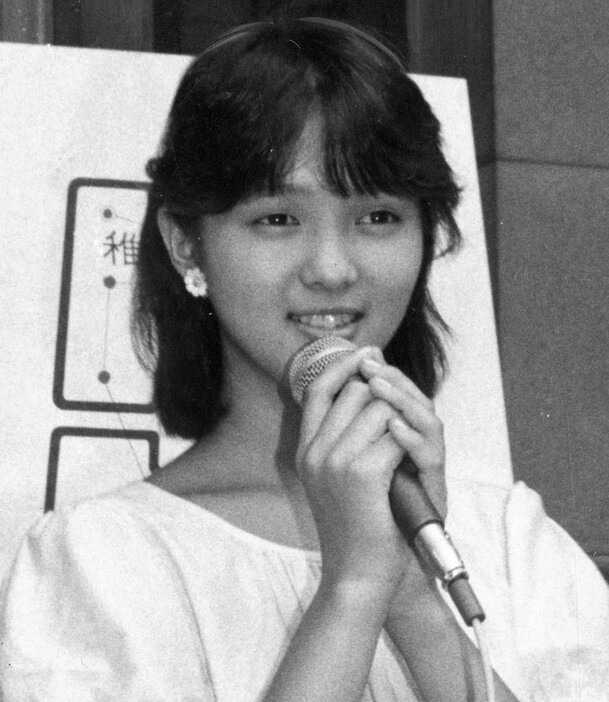 河上幸恵＝1983年撮影