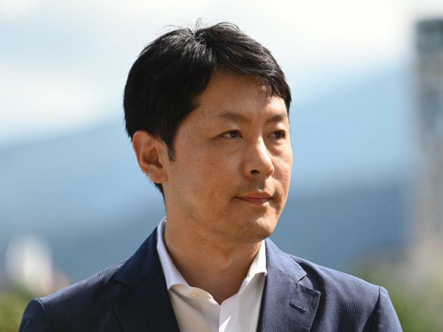 橋口慎介調教師(24年7月撮影、(c)netkeiba)