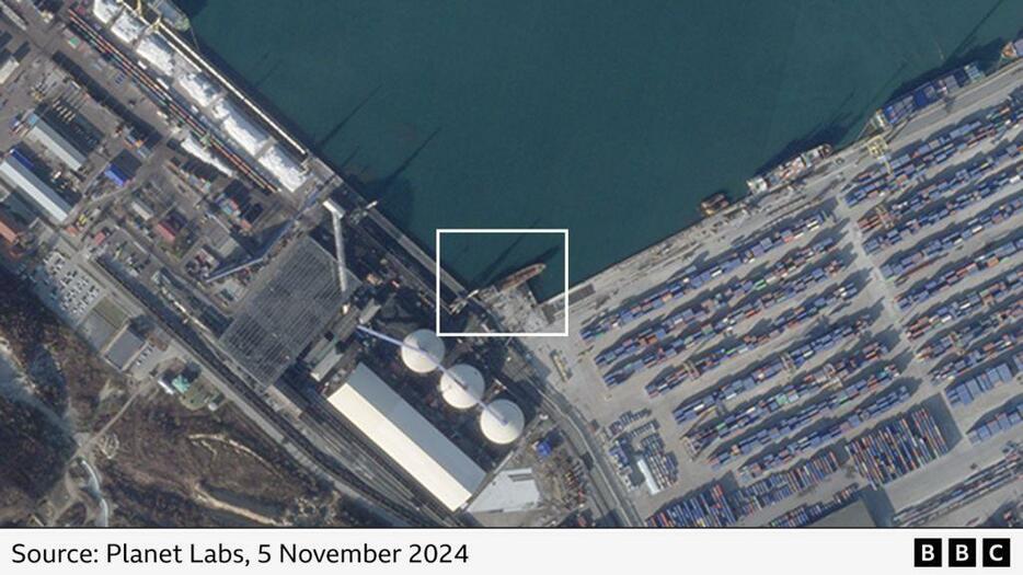 ロシア、北朝鮮に石油100万バレル超を提供　人工衛星画像の分析で判明