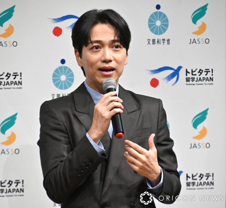 留学に悩む学生にエールを送った山崎育三郎 （C）ORICON NewS inc.