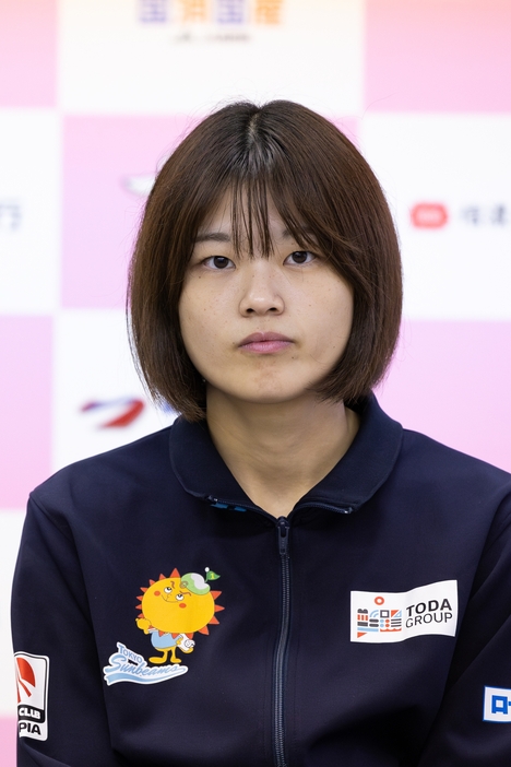 今季より主将の森田英莉選手。姉はヴィクトリーナ姫路の森田茉莉選手