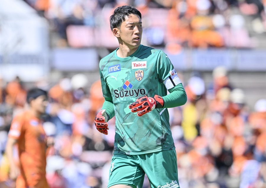 清水をJ1に導き、退団するGK権田修一　　撮影／中地拓也