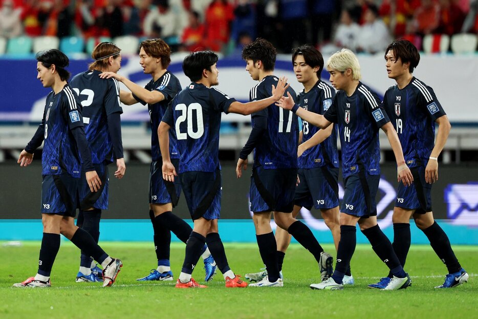 11月シリーズは２連勝した日本代表。（C）Getty Images