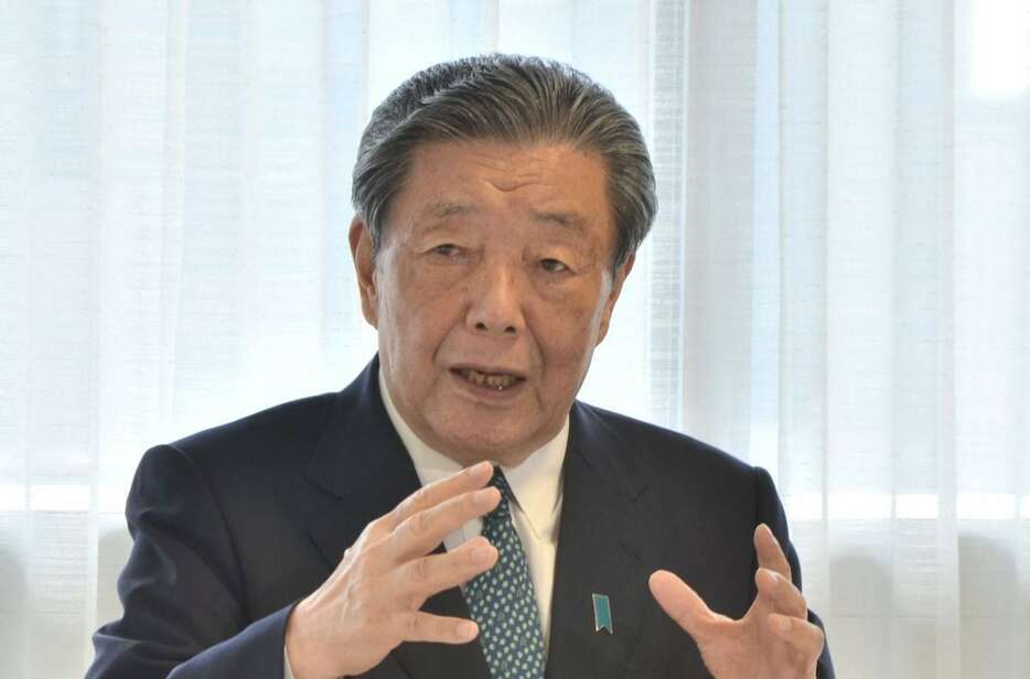 自民党の森山裕幹事長（今仲信博撮影）