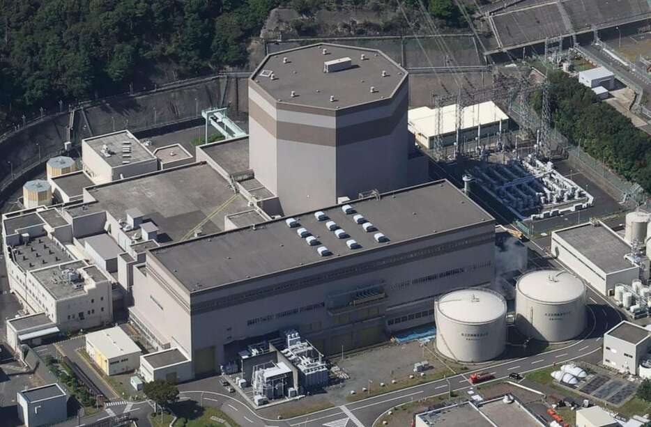 敦賀原発2号機＝福井県敦賀市（彦野公太朗撮影）