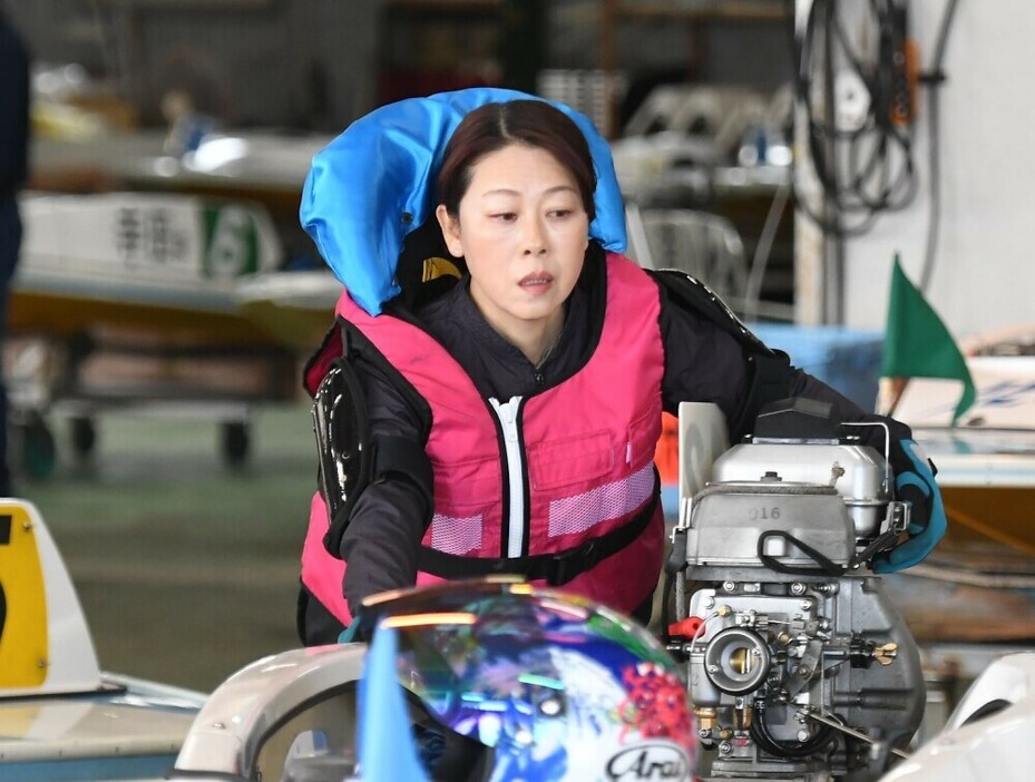 土俵際に立たされた寺田千恵