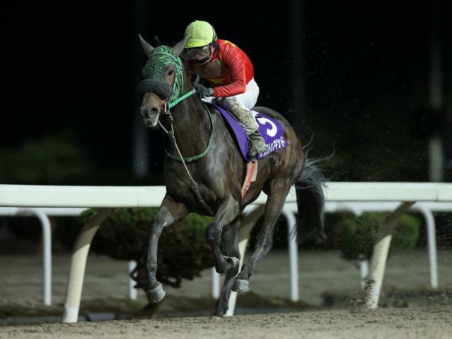 3番人気サクラトップキッドが勝利(提供：岩手県競馬組合)