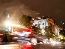 <p>The US Treasury building in Washington, DC, US, on Tuesday, Sept. 24, 2024.</p>