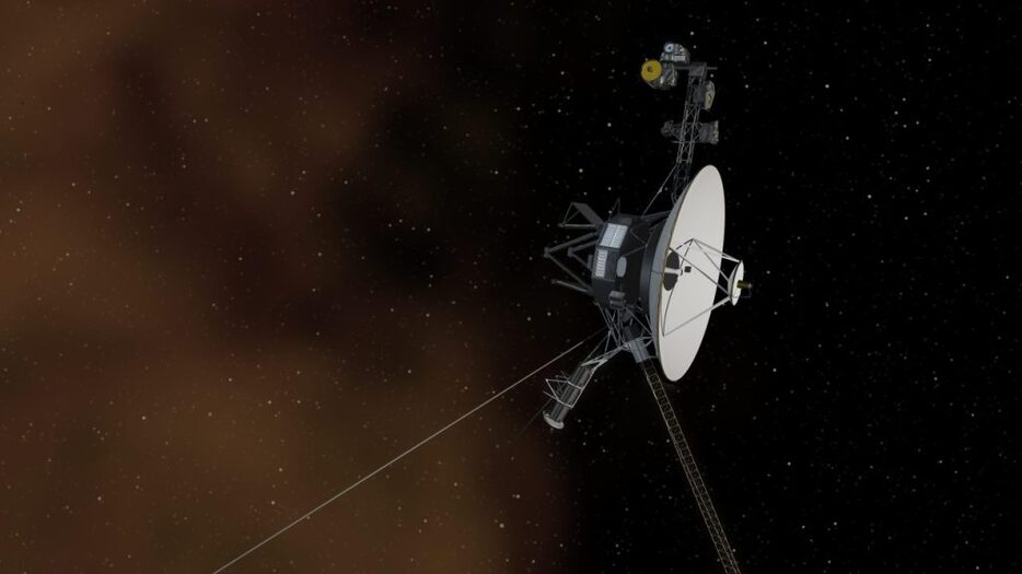 アメリカ航空宇宙局（NASA）の惑星探査機「ボイジャー（Voyager）」の想像図（Credit: NASA/JPL-Caltech）