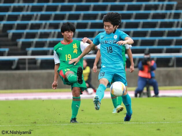 山梨学院が韮崎を下す(写真＝K.Nishiyama)