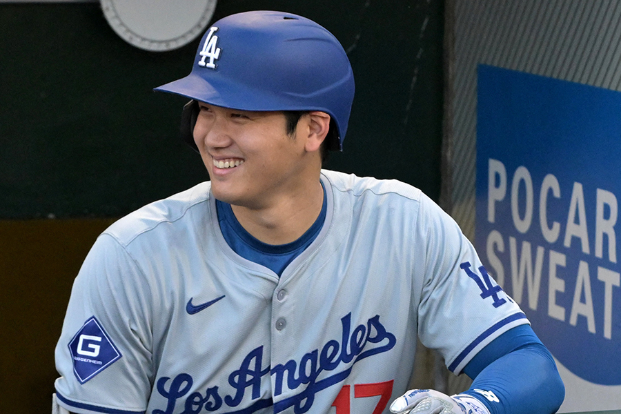 ドジャースの大谷翔平【写真：ロイター】