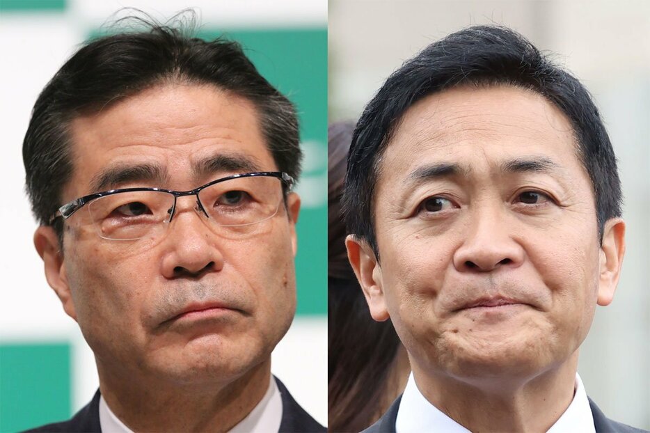 若狭氏と玉木氏