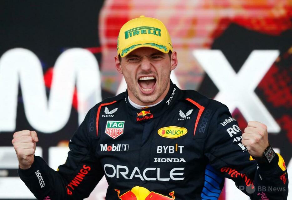 フォーミュラワン（F1世界選手権）、レッドブルのオランダ人ドライバー、マックス・フェルスタッペン（2024年11月3日撮影）。【翻訳編集】 AFPBB News