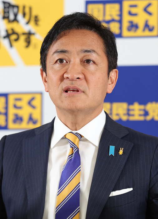 国民民主党の玉木雄一郎代表＝１日、国会内