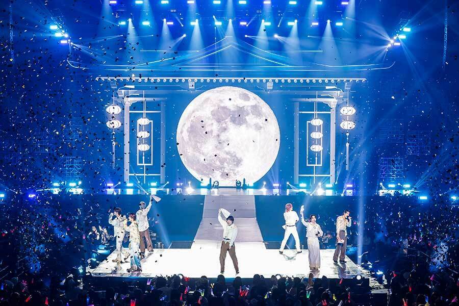 『Go to the Moon』をこの場で初披露した【写真：米山三郎・笹森健一】