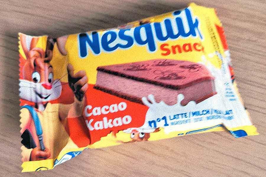 チョコパウダーの「ネスクイック」は、お菓子やヨーグルトなども展開【写真：Moyo】