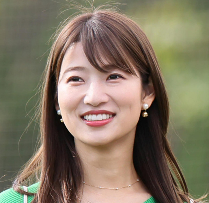 テレ朝・安藤萌々アナ（2023年撮影）