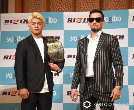 『yogibo presents RIZIN.49』で対戦する（左から）鈴木千裕、クレベル・コイケ （C）ORICON NewS inc.