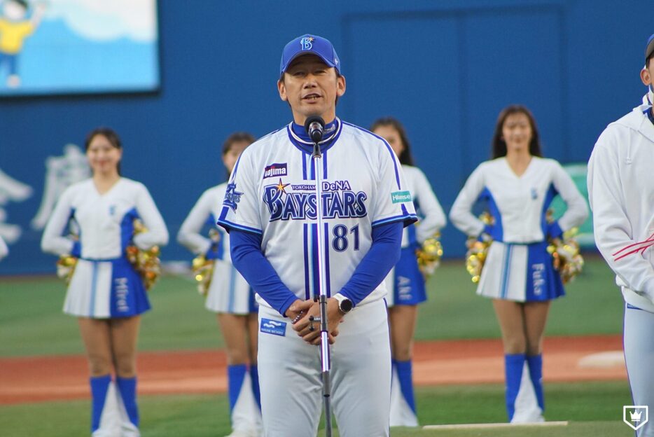 DeNA・三浦大輔監督（写真：萩原孝弘）