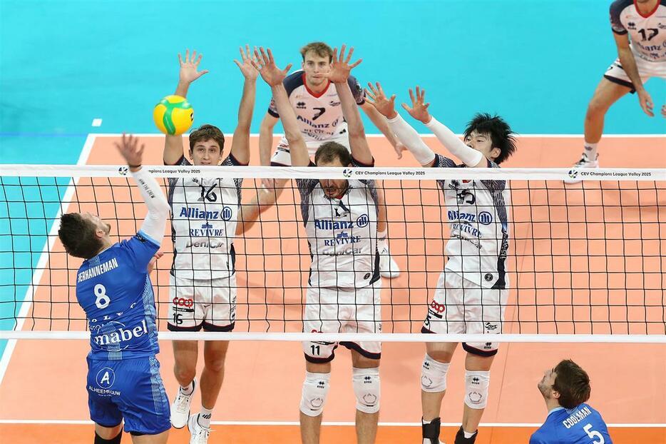 全セットスタメンで出場した大塚達宣【Photo：Lega Pallavolo Serie A】