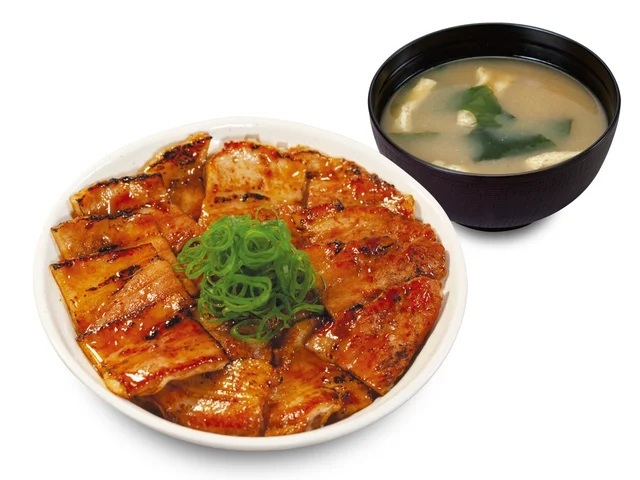 松屋 「炙り十勝豚丼」