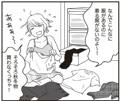 服はあるのに着る服がない