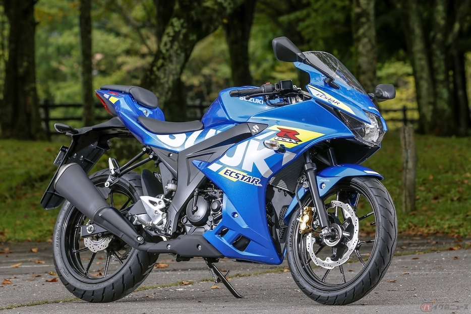 スズキの原付二種スポーツモデル「GSX-R125」