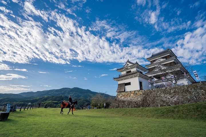 宿泊できる愛媛県・大洲城（提供／大洲城）