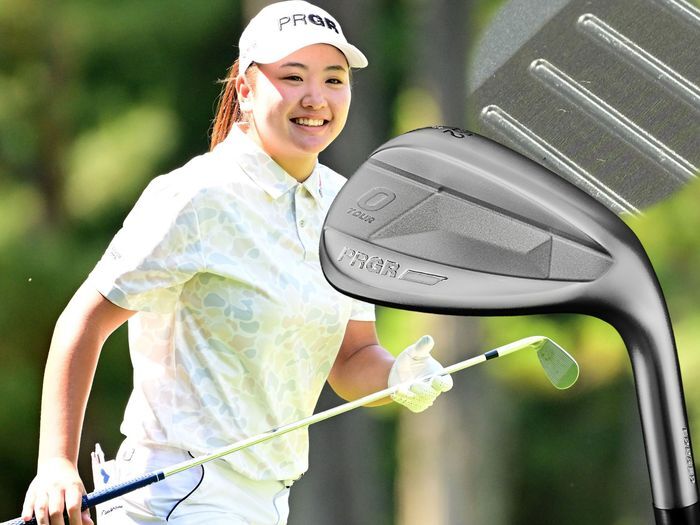 小林夢果も愛用してきた、プロギア『PRGR 0 TOUR WEDGE』のノーメッキ仕様（GettyImages）