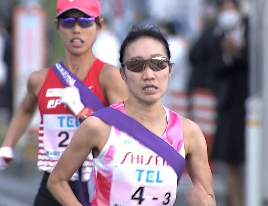 3区でトップに立った資生堂・五島莉乃（27）