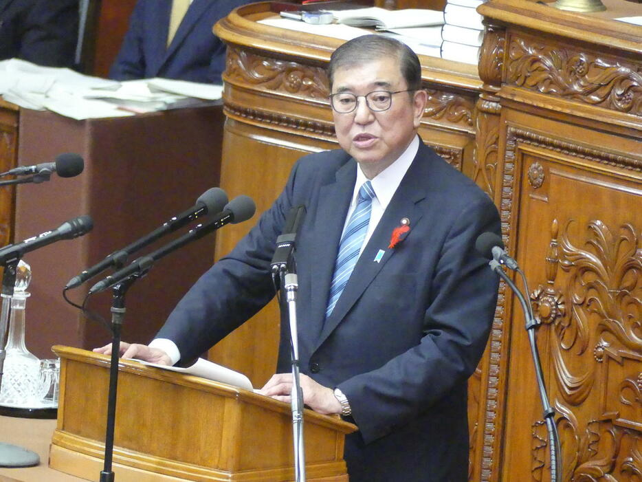 石破茂首相（24年10月撮影）