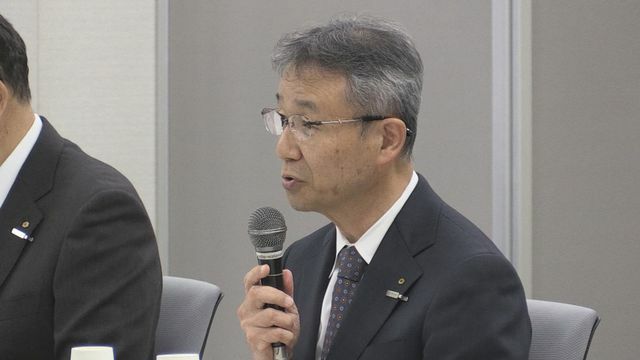 関電は使用済み核燃料の搬出計画示すめど明言せず(12日美浜町)