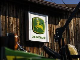 A John Deere dealership in Colchester, Connecticut, US. Photographer: Joe Buglewicz/Bloomberg