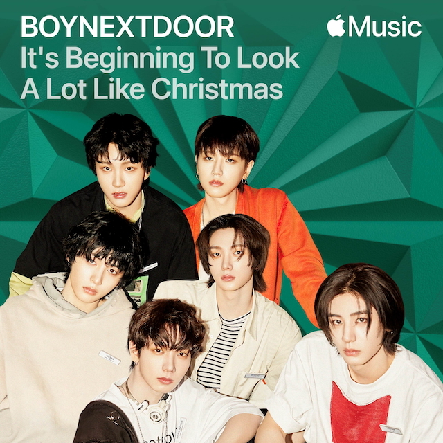 『It's Beginning To Look A Lot Like Christmas』ジャケット　BOYNEXTDOOR（画像提供：Apple Music）