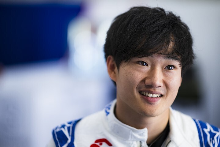 スプリント予選はQ１敗退となった角田。２日目以降の巻き返しに期待がかかる。(C) Getty Images