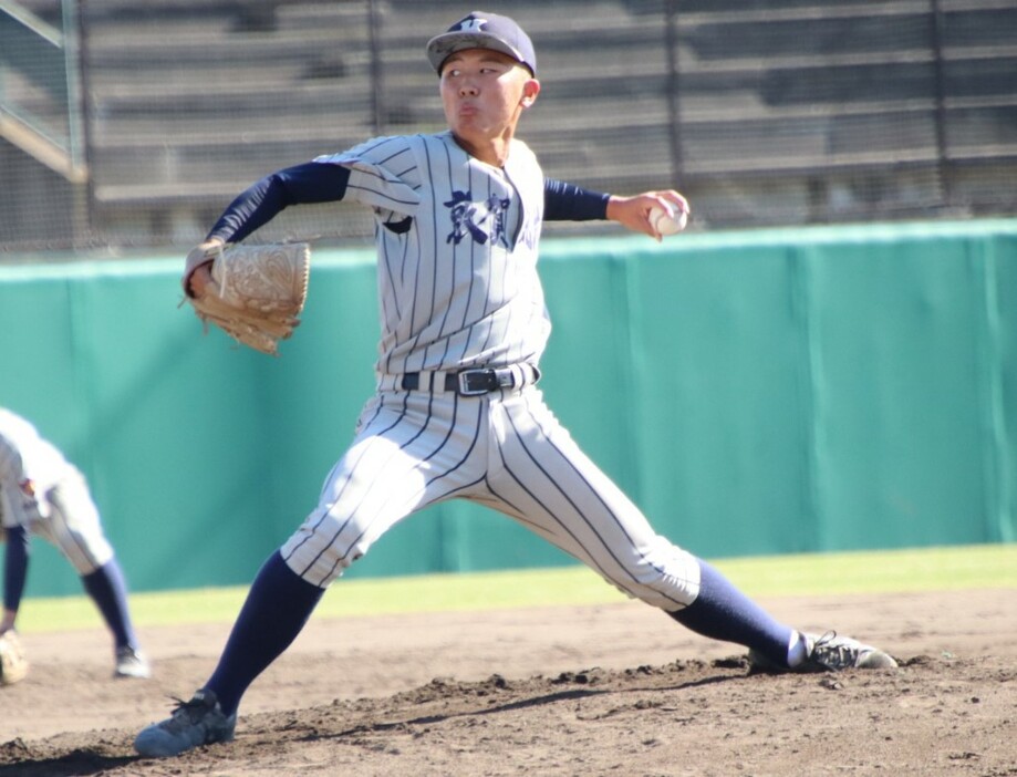 管田 彪翔（敦賀気比）※写真は過去の取材より