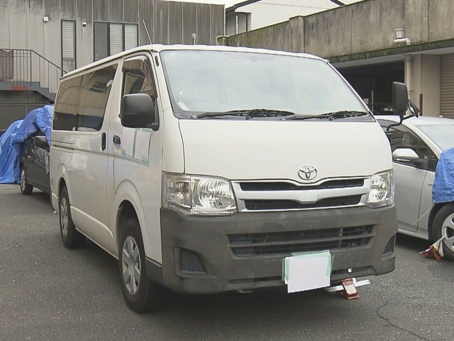 村田容疑者が運転していた車