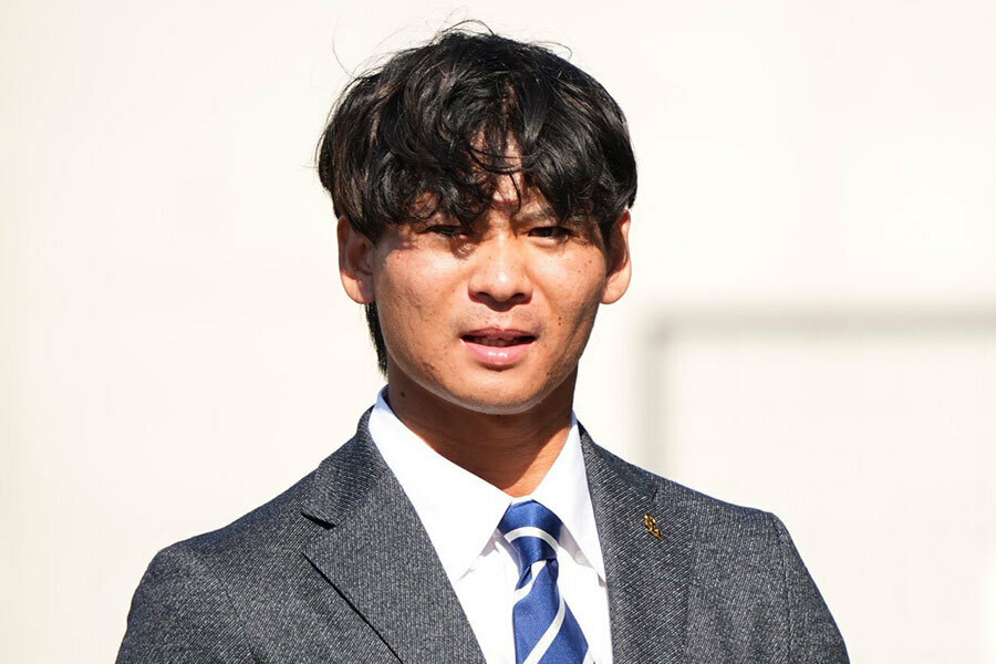 西武と育成選手契約を結んだ仲田慶介【写真：冨田成美】