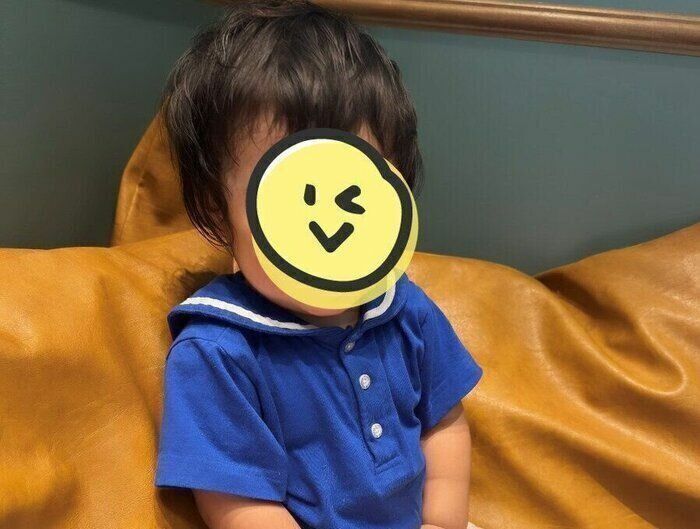 １歳の第１子。子どもなりに家族に起きている変化を感じとっている様子なんだそう。