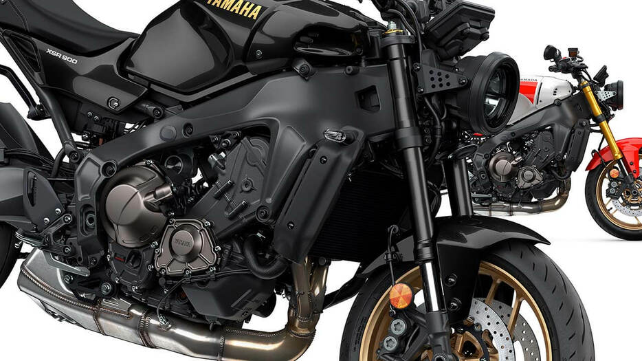 ヤマハ「XSR900」2025モデル登場! 【ブラック×ゴールドのミッドナイトスペシャル再来】