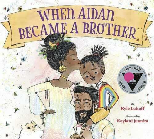 『When Aidan Became a Brother』の表紙