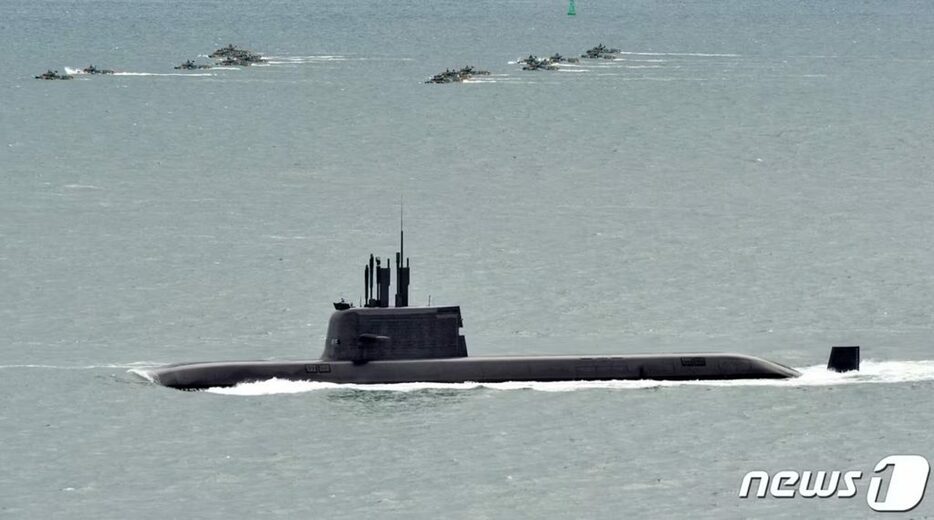 海軍潜水艦「島山安昌浩」(c)news1