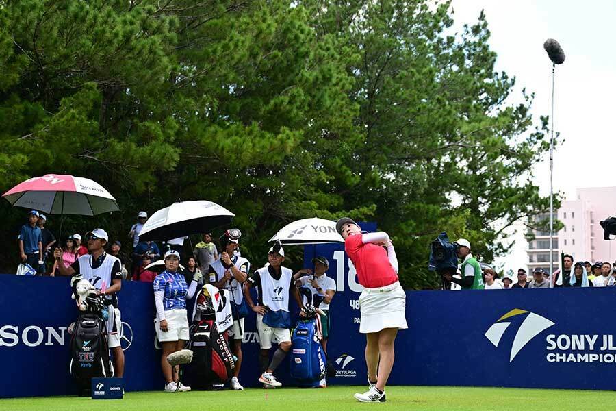 女子ゴルフの竹田麗央【写真：Getty Images】