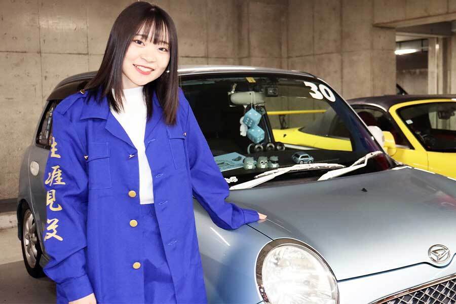 自分らしいカスタムでキュートに進化を続けるダイハツ・ミラジーノ【写真：ENCOUNT編集部】